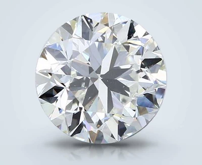 5.01ct J SI2 Very Good Cut Round Diamond