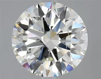 2.80ct K SI2 Rare Carat Ideal Cut Round Diamond
