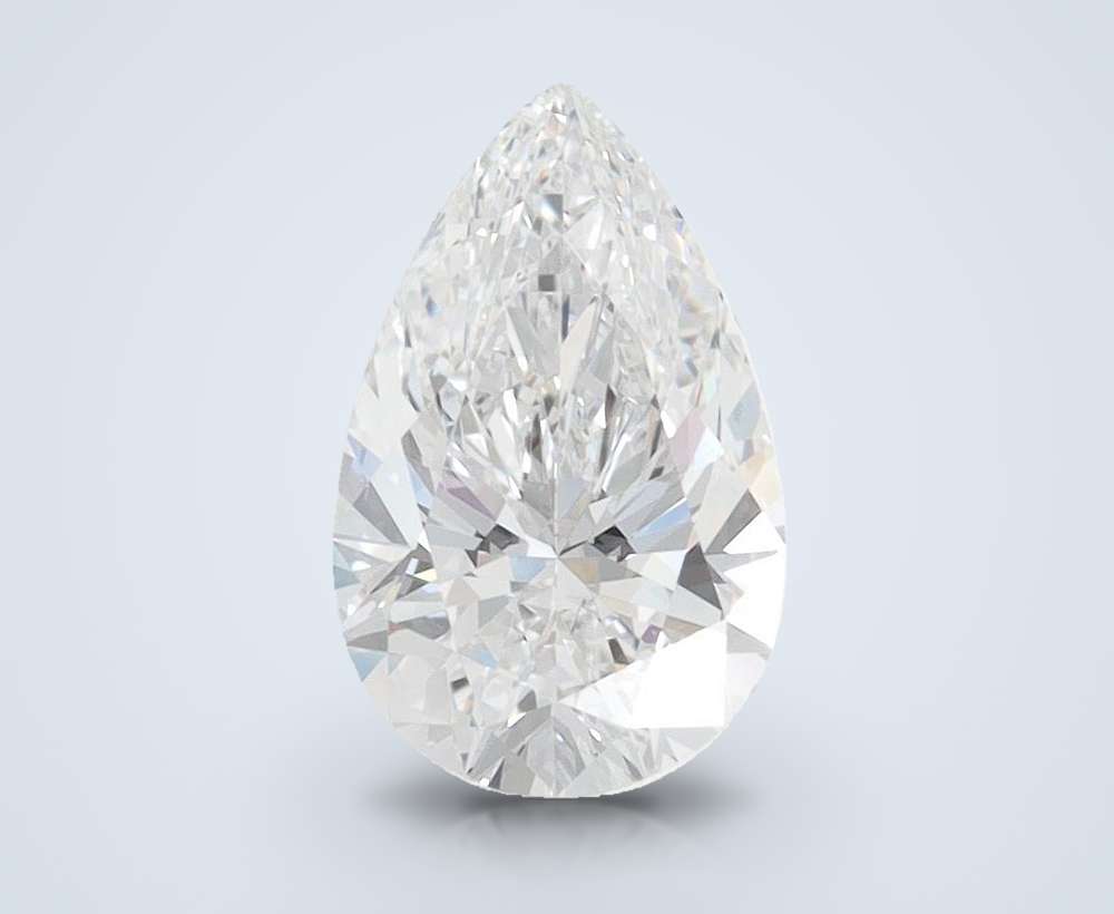 1.29ct D VVS1 Rare Carat Ideal Cut Pear Lab Grown Diamond