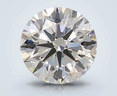 3.09ct E VS1 Rare Carat Ideal Cut Round Lab Grown Diamond