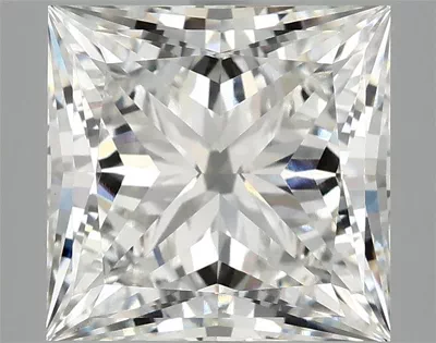 5.06ct G VS1 Rare Carat Ideal Cut Princess Lab Grown Diamond