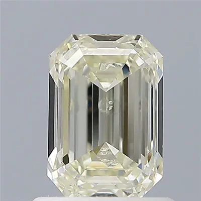 1.00ct K SI2 Very Good Cut Emerald Diamond