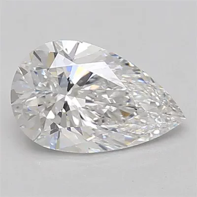 1.43ct D VS1 Rare Carat Ideal Cut Pear Lab Grown Diamond