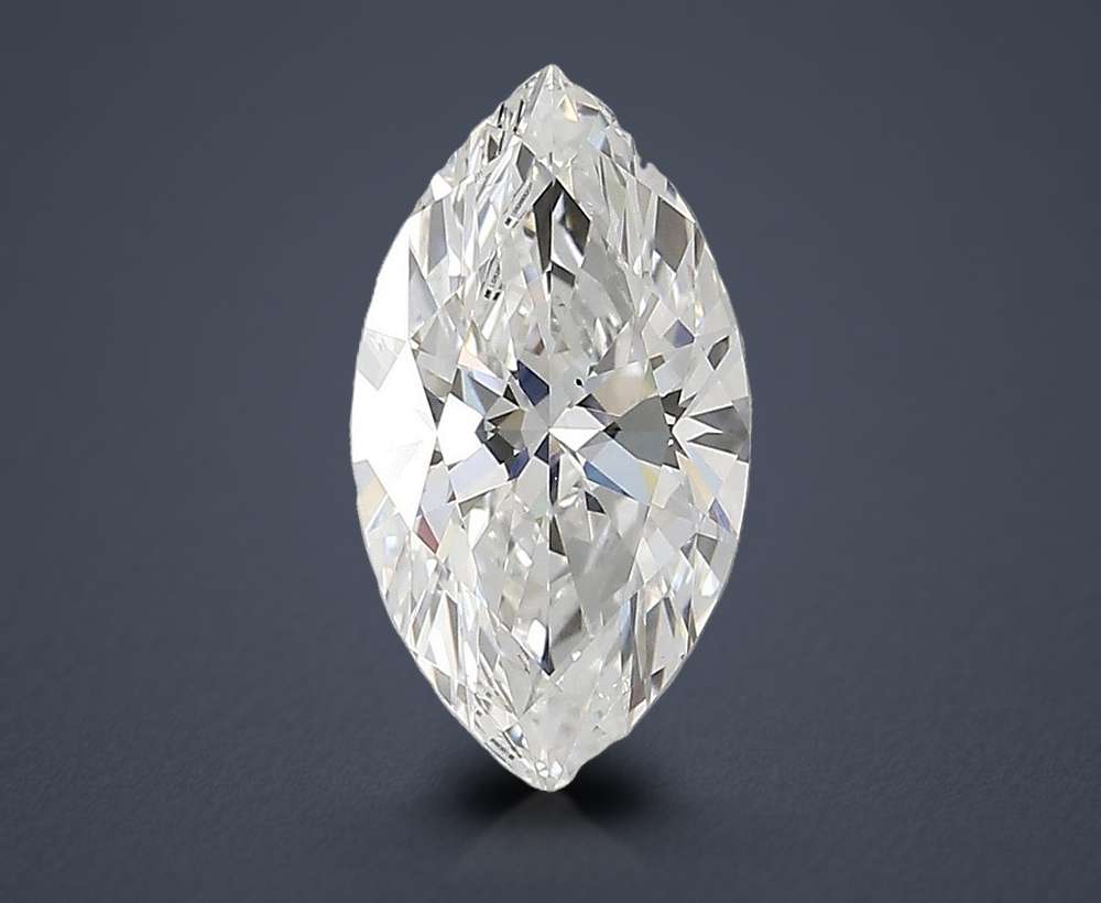 1.70ct D VS2 Rare Carat Ideal Cut Marquise Lab Grown Diamond