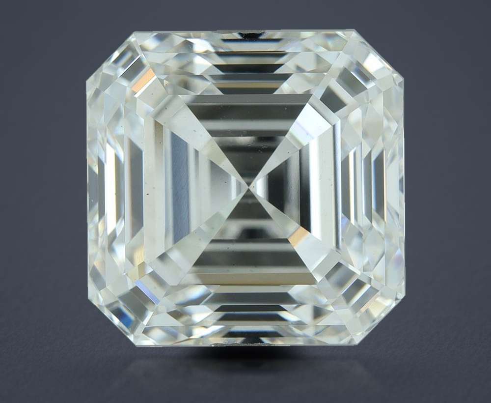 10.08ct F VS2 Rare Carat Ideal Cut Asscher Lab Grown Diamond