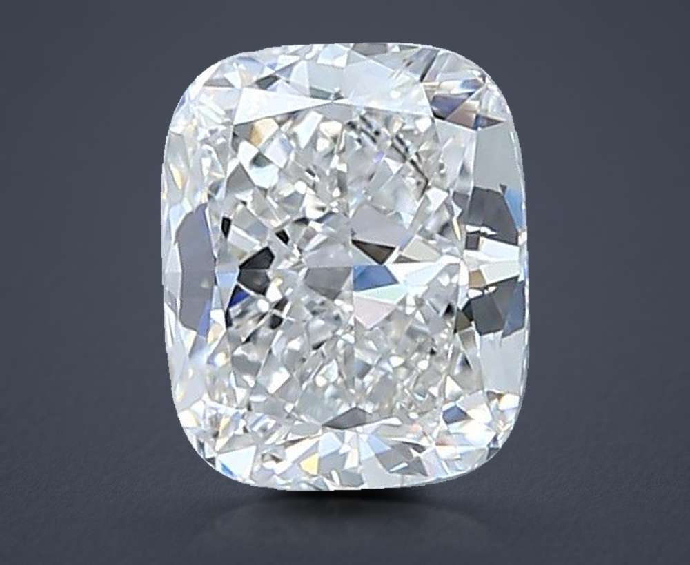 1.91ct E VVS2 Very Good Cut Cushion Lab Grown Diamond