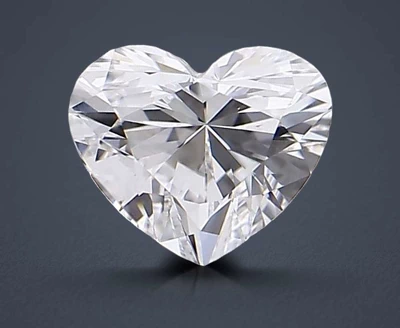 0.21ct D VS1 Very Good Cut Heart Diamond