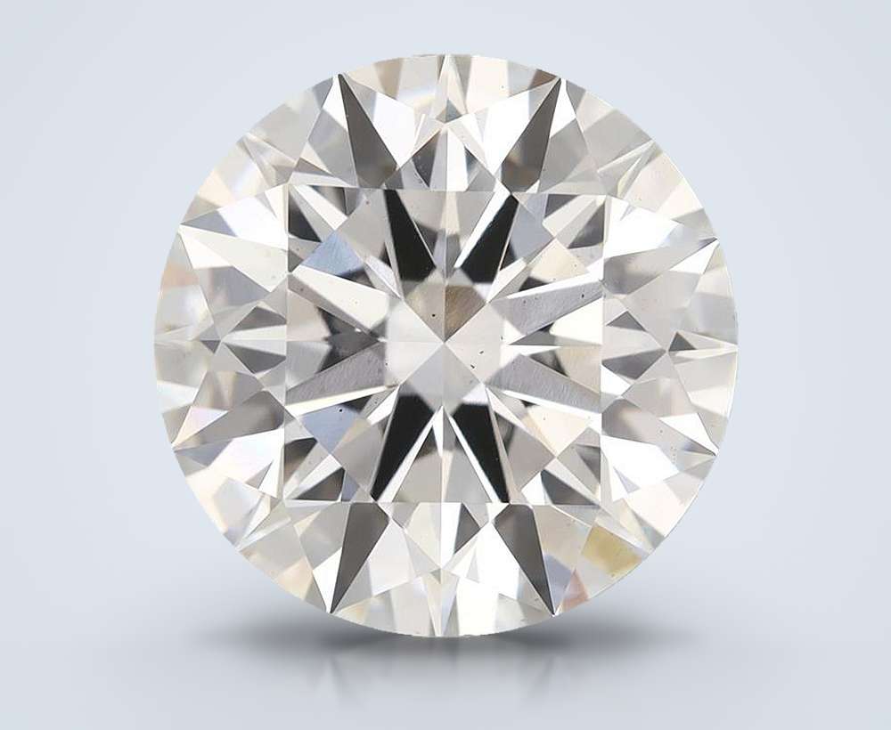 9.71ct G VS2 Rare Carat Ideal Cut Round Lab Grown Diamond