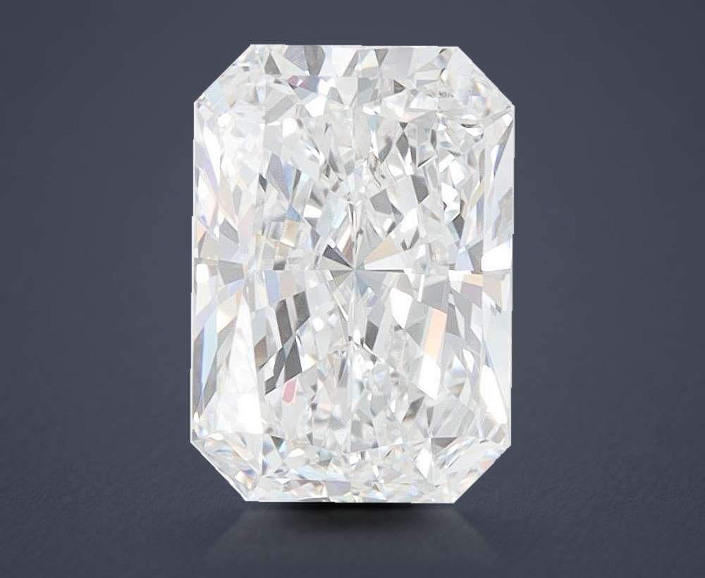 2.04ct D VVS1 Rare Carat Ideal Cut Radiant Lab Grown Diamond