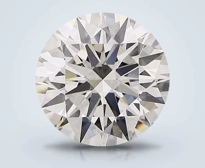 3.10ct J VS1 Excellent Cut Round Lab Grown Diamond