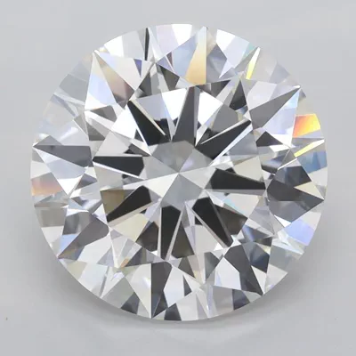 5.05ct E VVS1 Rare Carat Ideal Cut Round Lab Grown Diamond