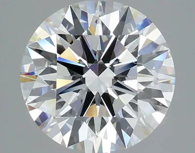 3.01ct I VS2 Rare Carat Ideal Cut Round Diamond
