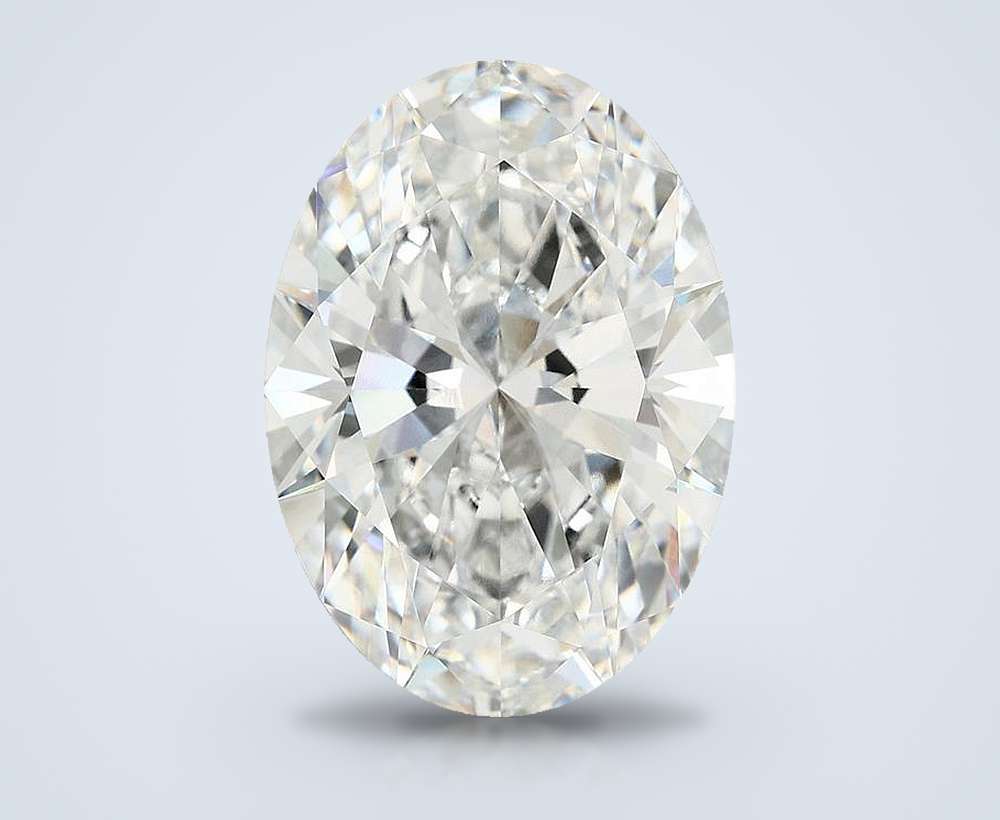 10.18ct F VVS2 Rare Carat Ideal Cut Oval Lab Grown Diamond