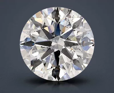 4.00ct D SI2 Rare Carat Ideal Cut Round Diamond