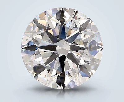 4.00ct D SI2 Rare Carat Ideal Cut Round Diamond