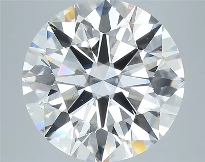 5.01ct H SI1 Rare Carat Ideal Cut Round Diamond