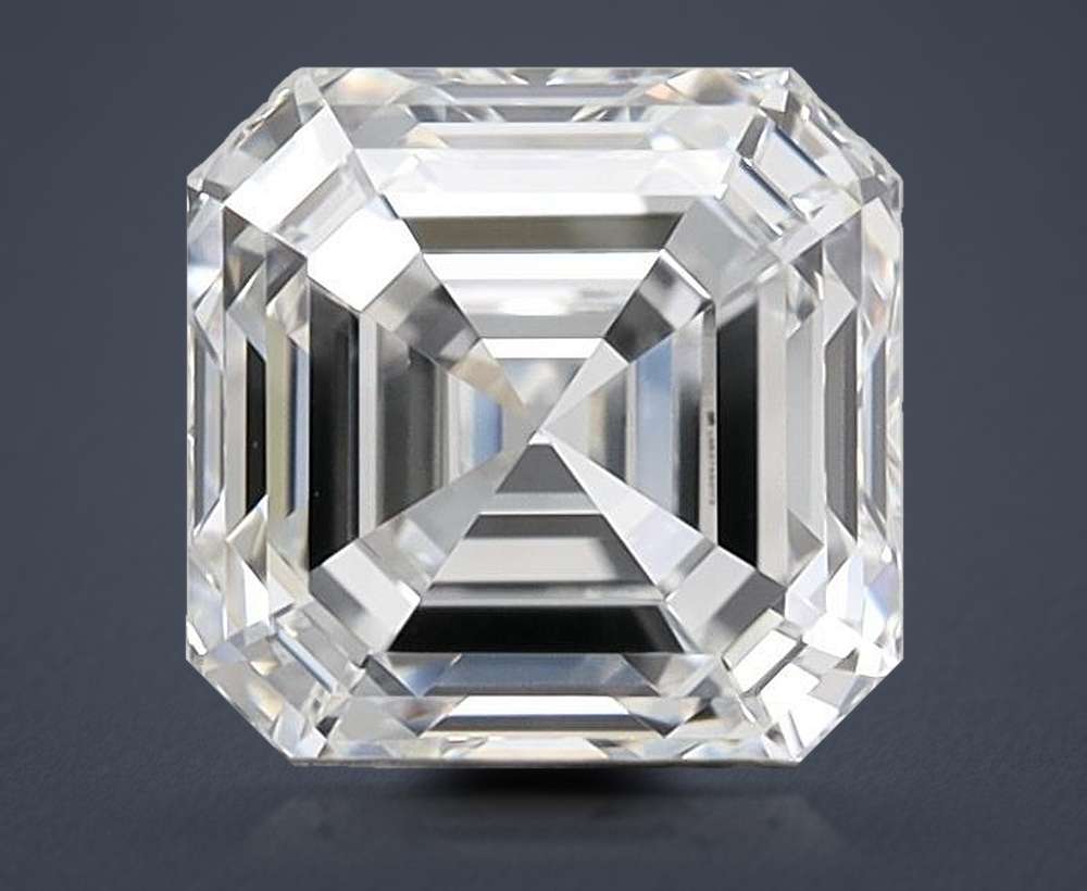 2.01ct E VS1 Rare Carat Ideal Cut Asscher Lab Grown Diamond