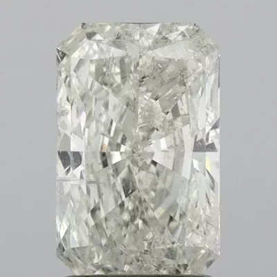 1.54ct J SI2 Rare Carat Ideal Cut Radiant Diamond