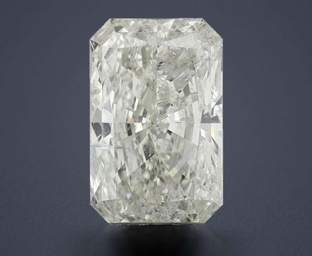 1.54ct J SI2 Rare Carat Ideal Cut Radiant Diamond