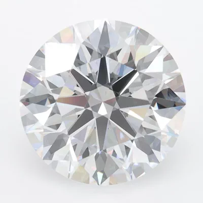 3.54ct D IF Rare Carat Ideal Cut Round Lab Grown Diamond