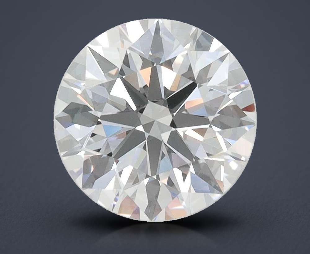 2.66ct D VVS1 Rare Carat Ideal Cut Round Lab Grown Diamond