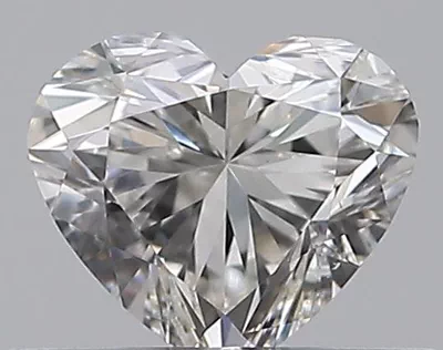 0.39ct H VS2 Very Good Cut Heart Diamond