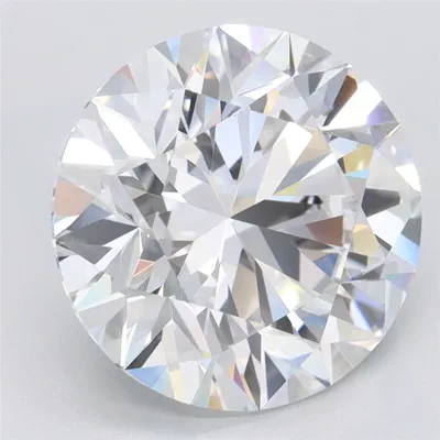 4.37ct D VVS1 Rare Carat Ideal Cut Round Lab Grown Diamond