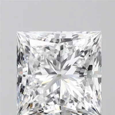 2.74ct E VS1 Rare Carat Ideal Cut Princess Lab Grown Diamond