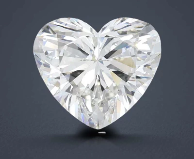 5.27ct H VS1 Rare Carat Ideal Cut Heart Lab Grown Diamond