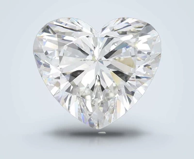 5.27ct H VS1 Rare Carat Ideal Cut Heart Lab Grown Diamond