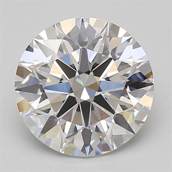 2.57ct D VS1 Rare Carat Ideal Cut Round Lab Grown Diamond