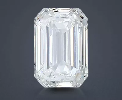 0.50ct H VVS2 Very Good Cut Emerald Diamond