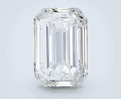 0.50ct H VVS2 Very Good Cut Emerald Diamond
