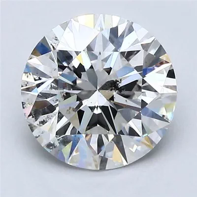2.26ct G SI2 Rare Carat Ideal Cut Round Diamond