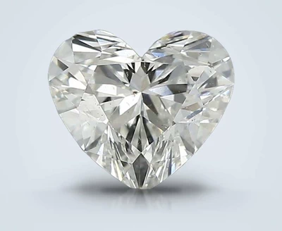 0.81ct I SI2 Rare Carat Ideal Cut Heart Diamond