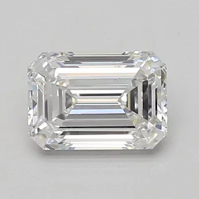 1.21ct D VS1 Rare Carat Ideal Cut Emerald Lab Grown Diamond
