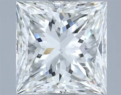 2.52ct I VS2 Rare Carat Ideal Cut Princess Diamond