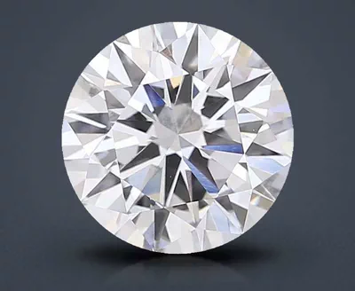 2.43ct E VVS2 Excellent Cut Round Lab Grown Diamond