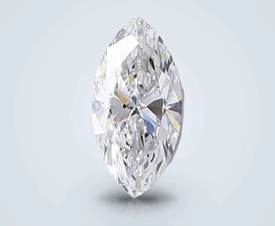 3.07ct F VS1 Rare Carat Ideal Cut Marquise Lab Grown Diamond