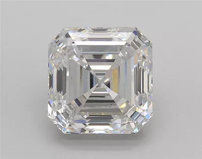 3.02ct E VS1 Very Good Cut Asscher Lab Grown Diamond