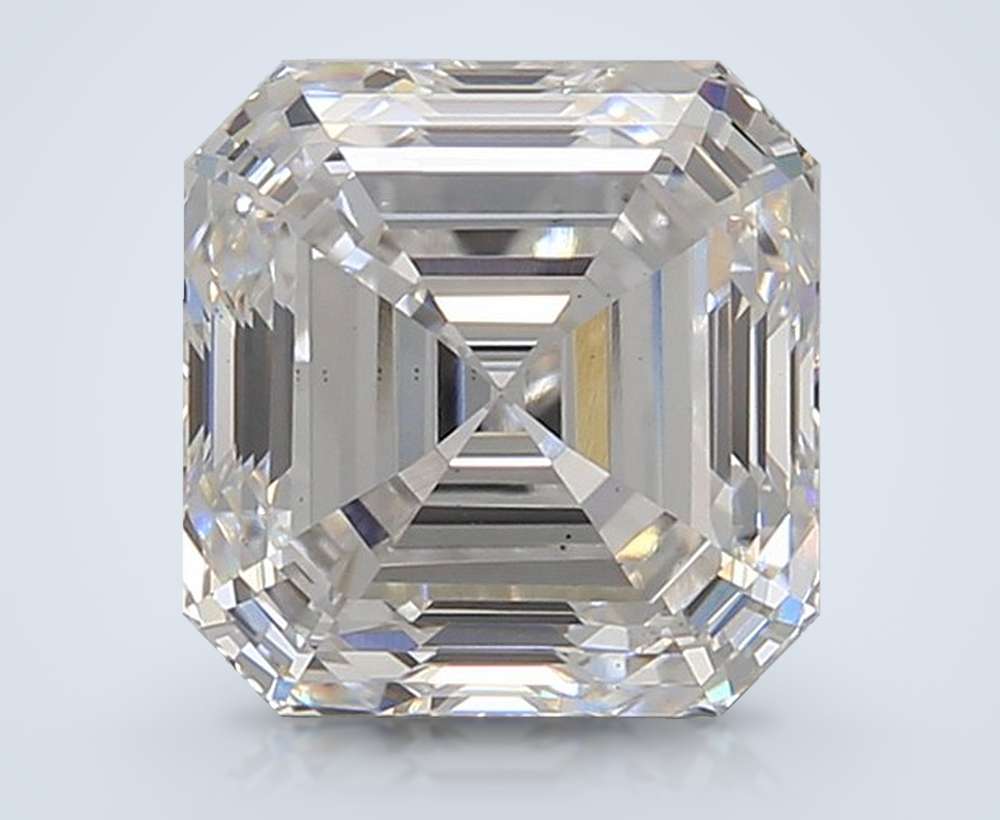 3.02ct E VS1 Very Good Cut Asscher Lab Grown Diamond