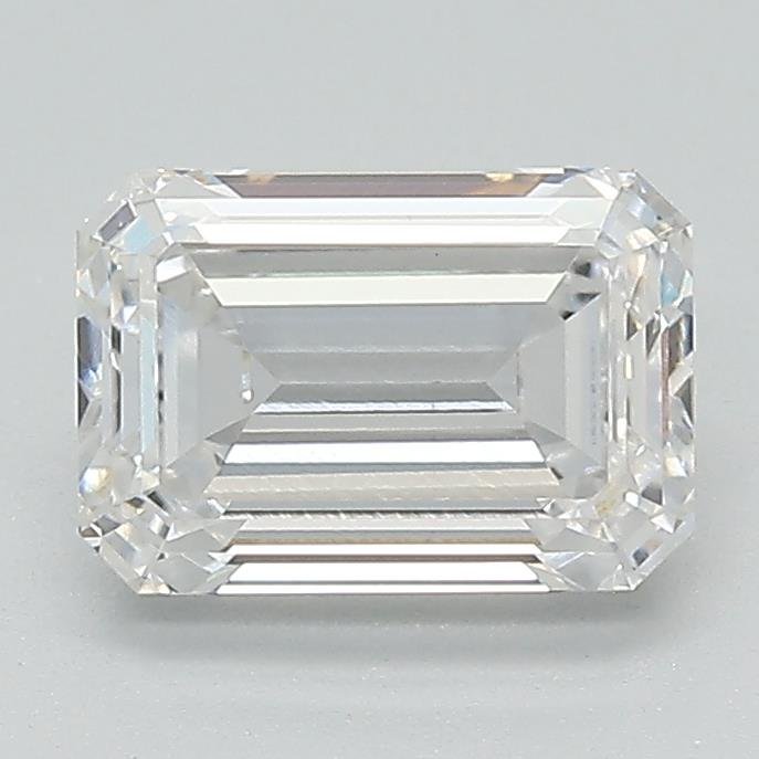 1.35ct E VVS1 Rare Carat Ideal Cut Emerald Lab Grown Diamond