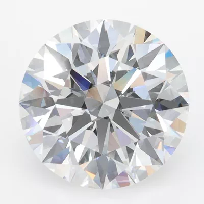 4.09ct D VVS1 Rare Carat Ideal Cut Round Lab Grown Diamond