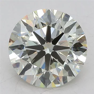3.03ct J VS1 Ideal Cut Round Lab Grown Diamond
