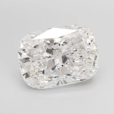 5.03ct F VVS2 Rare Carat Ideal Cut Cushion Lab Grown Diamond