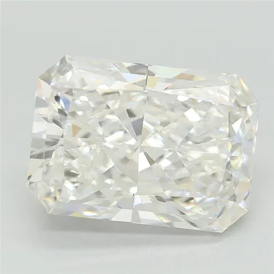 3.51ct F VVS2 Rare Carat Ideal Cut Radiant Lab Grown Diamond