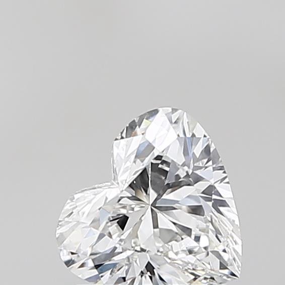 0.97ct E VVS2 Very Good Cut Heart Lab Grown Diamond