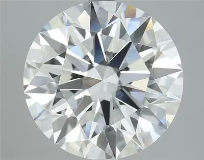 6.09ct F VVS1 Rare Carat Ideal Cut Round Lab Grown Diamond