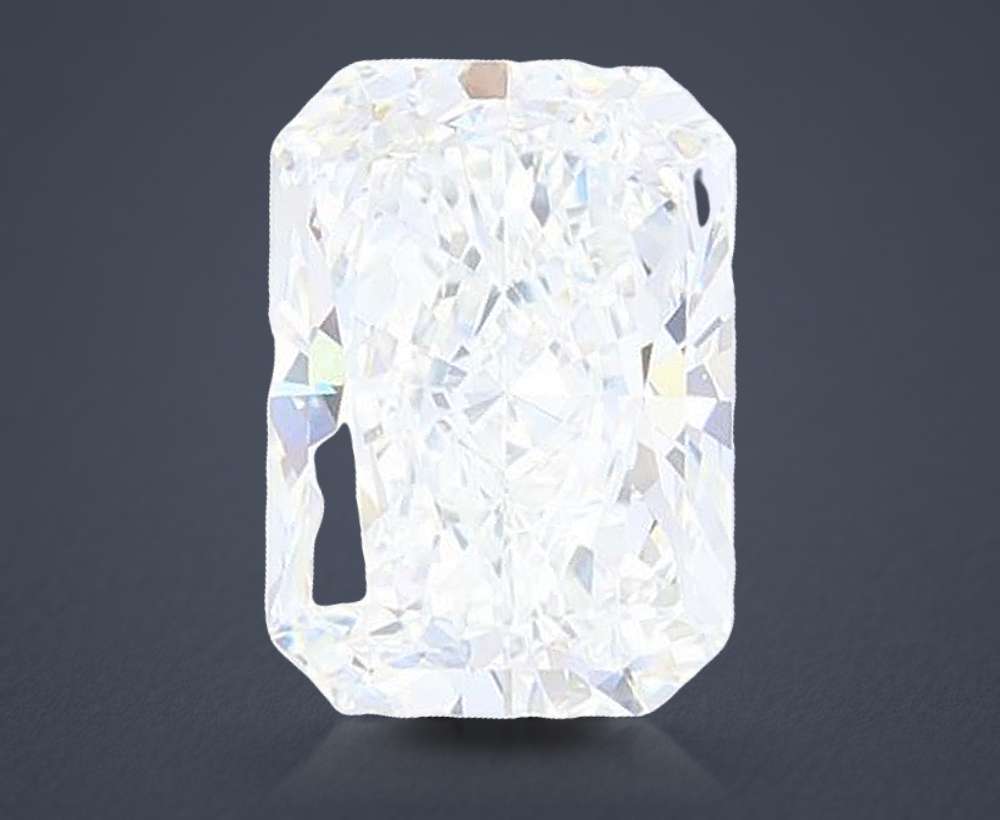 1.56ct E VVS2 Rare Carat Ideal Cut Radiant Lab Grown Diamond