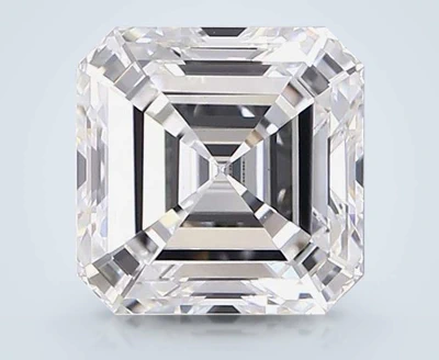 1.03ct F VS1 Very Good Cut Asscher Lab Grown Diamond